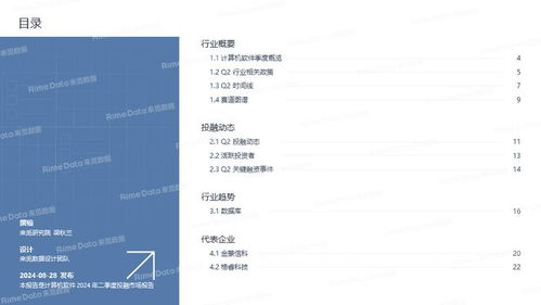 計(jì)算機(jī)軟件2024年二季度投融市場(chǎng)報(bào)告 網(wǎng)絡(luò)科技引領(lǐng)復(fù)蘇，資本聚焦五大細(xì)分賽道